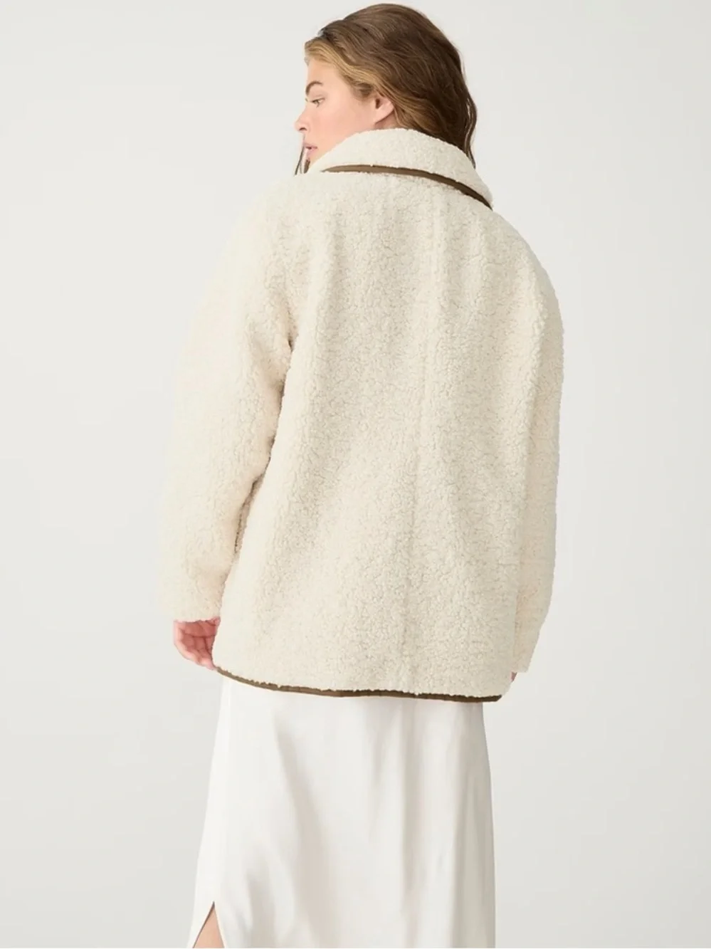 J. Crew Sherpa Teddy Coat